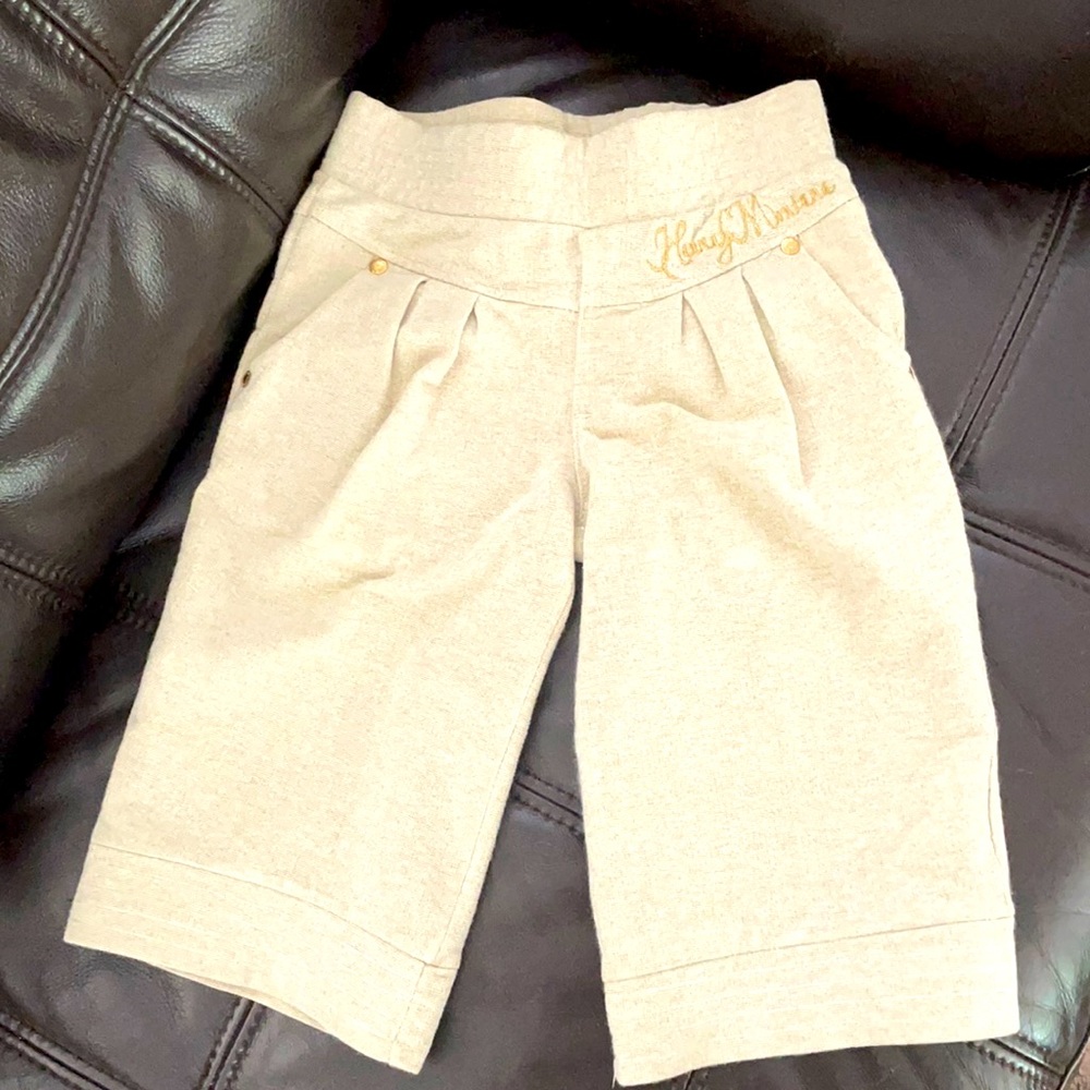 Hannah Montana Capri Golden pants size 7/8